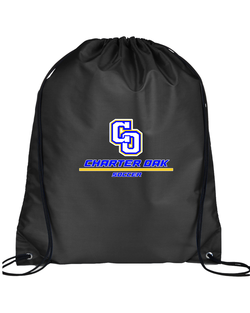 Charter Oak HS Girls Soccer Split - Drawstring Bag