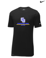 Charter Oak HS Girls Soccer Split - Nike Cotton Poly Dri-Fit