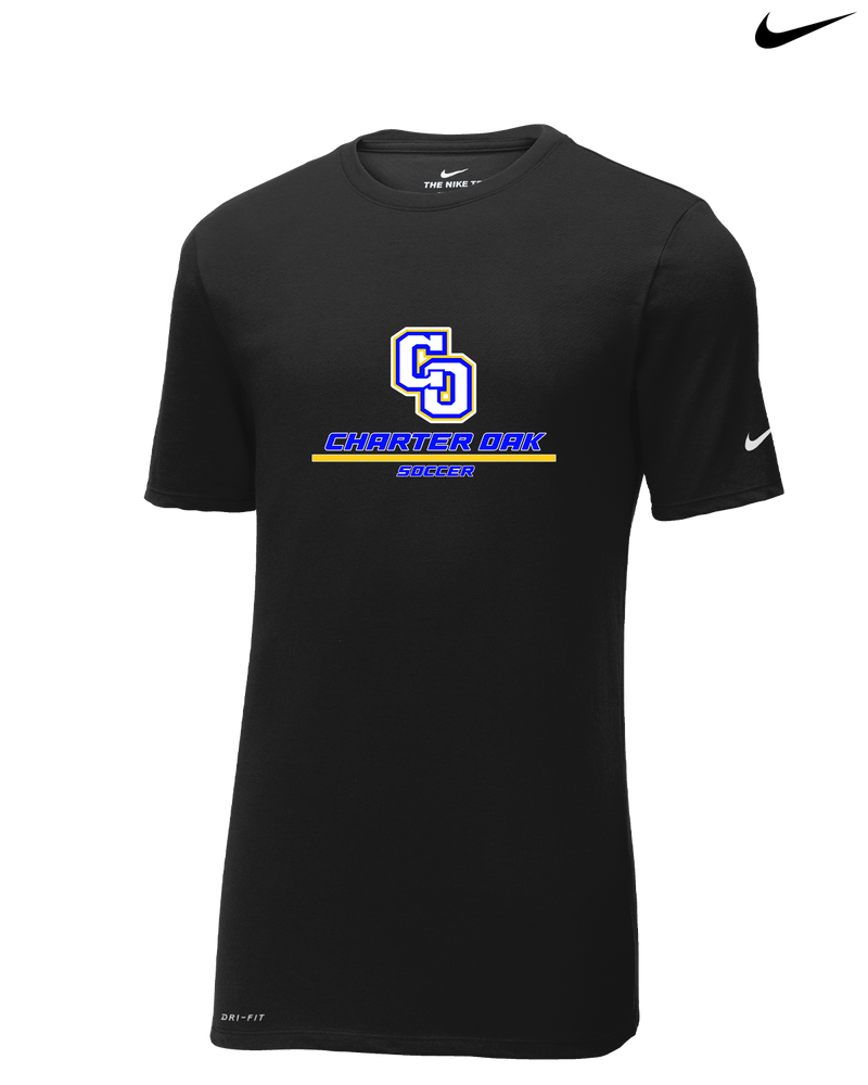 Charter Oak HS Girls Soccer Split - Nike Cotton Poly Dri-Fit