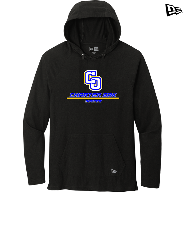Charter Oak HS Girls Soccer Split - New Era Tri Blend Hoodie