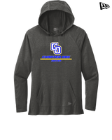 Charter Oak HS Girls Soccer Split - New Era Tri Blend Hoodie