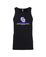 Charter Oak HS Girls Soccer Split - Mens Tank Top