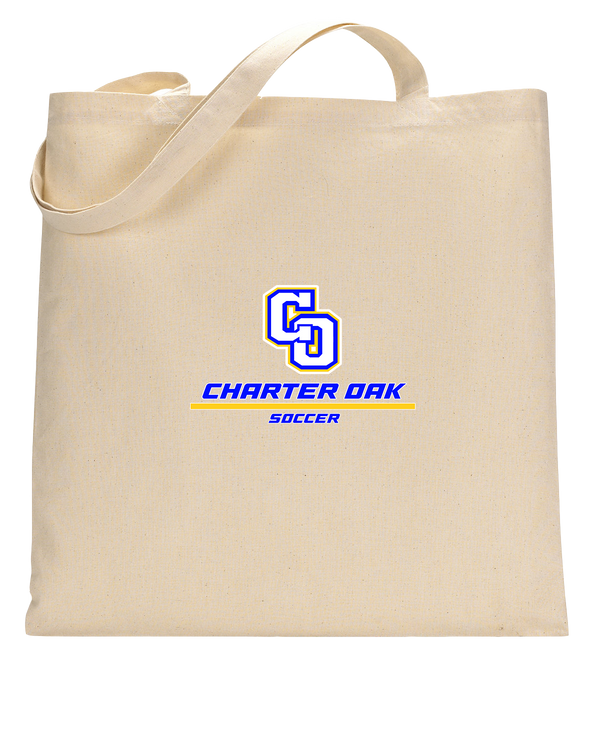 Charter Oak HS Girls Soccer Split - Tote Bag