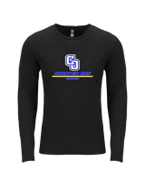 Charter Oak HS Girls Soccer Split - Tri Blend Long Sleeve