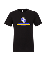 Charter Oak HS Girls Soccer Split - Mens Tri Blend Shirt