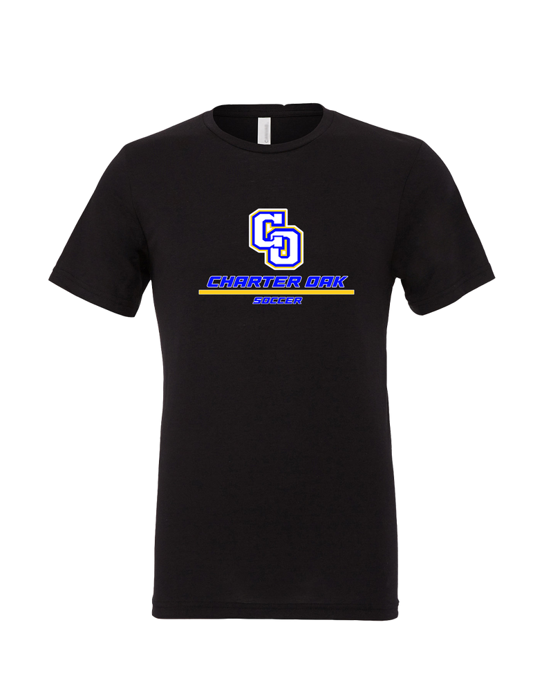 Charter Oak HS Girls Soccer Split - Mens Tri Blend Shirt