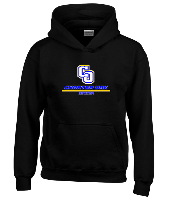 Charter Oak HS Girls Soccer Split - Cotton Hoodie