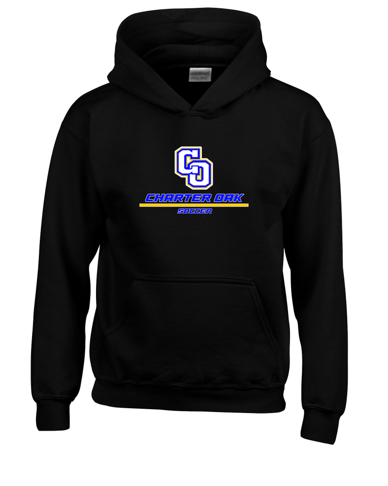 Charter Oak HS Girls Soccer Split - Cotton Hoodie