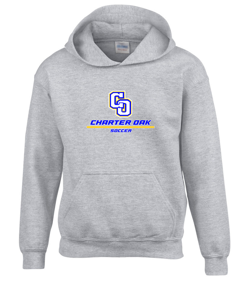 Charter Oak HS Girls Soccer Split - Cotton Hoodie