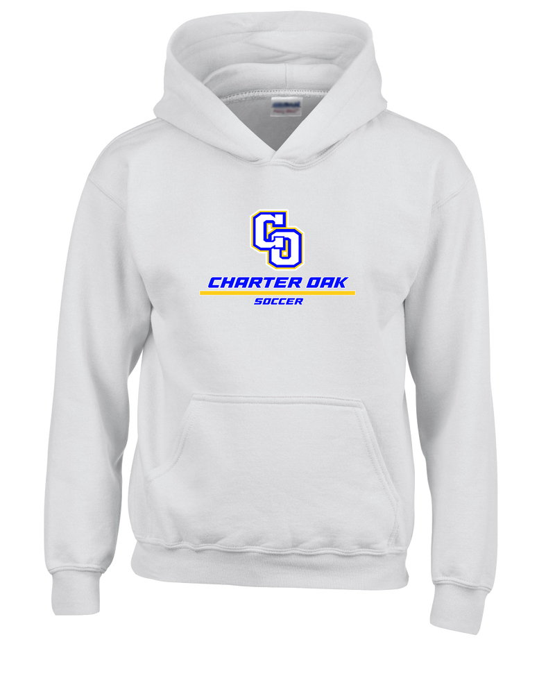Charter Oak HS Girls Soccer Split - Cotton Hoodie