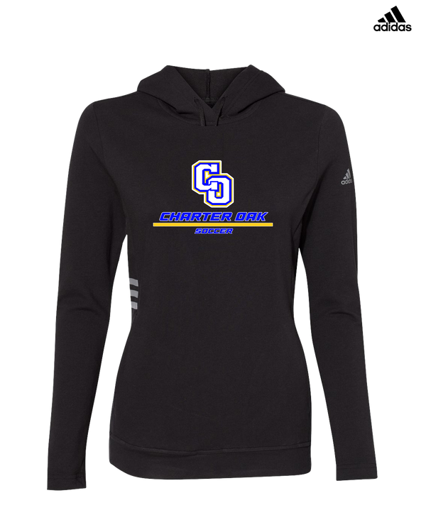 Charter Oak HS Girls Soccer Split - Adidas Women's Lightweight Hooded Sweatshirt