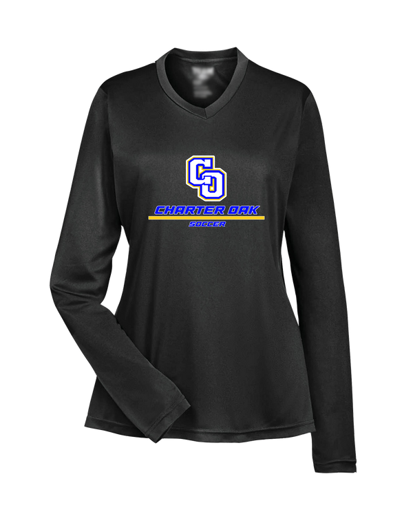 Charter Oak HS Girls Soccer Split - Womens Performance Long Sleeve