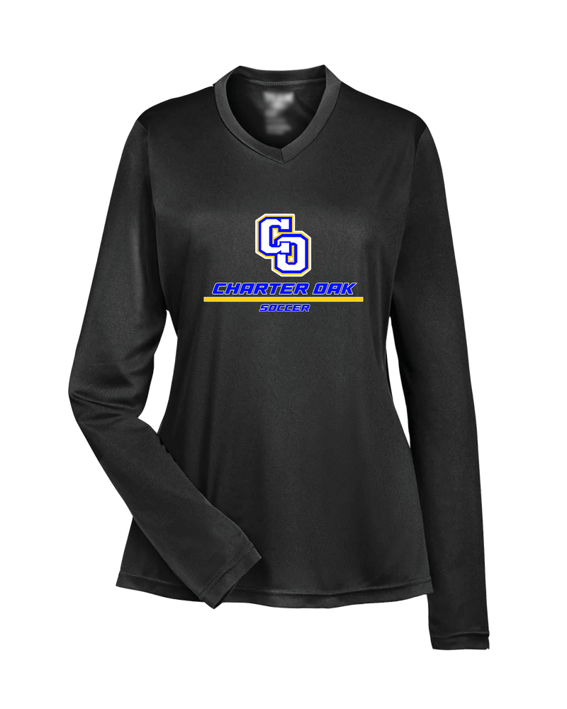 Charter Oak HS Girls Soccer Split - Womens Performance Long Sleeve