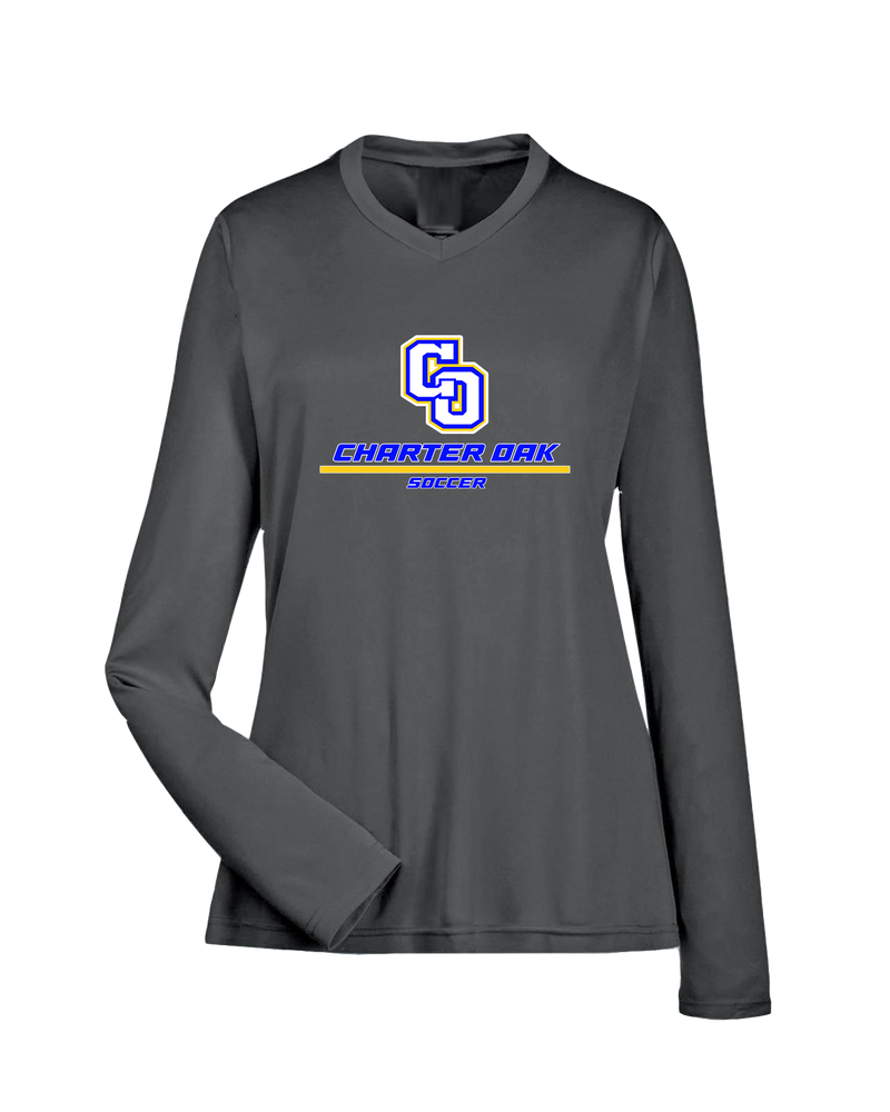 Charter Oak HS Girls Soccer Split - Womens Performance Long Sleeve