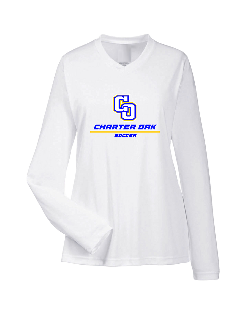 Charter Oak HS Girls Soccer Split - Womens Performance Long Sleeve