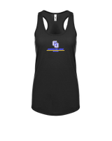 Charter Oak HS Girls Soccer Split - Womens Tank Top