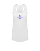 Charter Oak HS Girls Soccer Split - Womens Tank Top