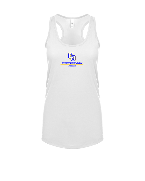 Charter Oak HS Girls Soccer Split - Womens Tank Top