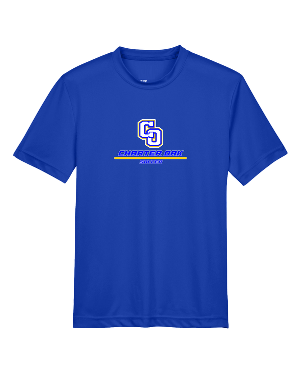 Charter Oak HS Girls Soccer Split - Youth Performance T-Shirt