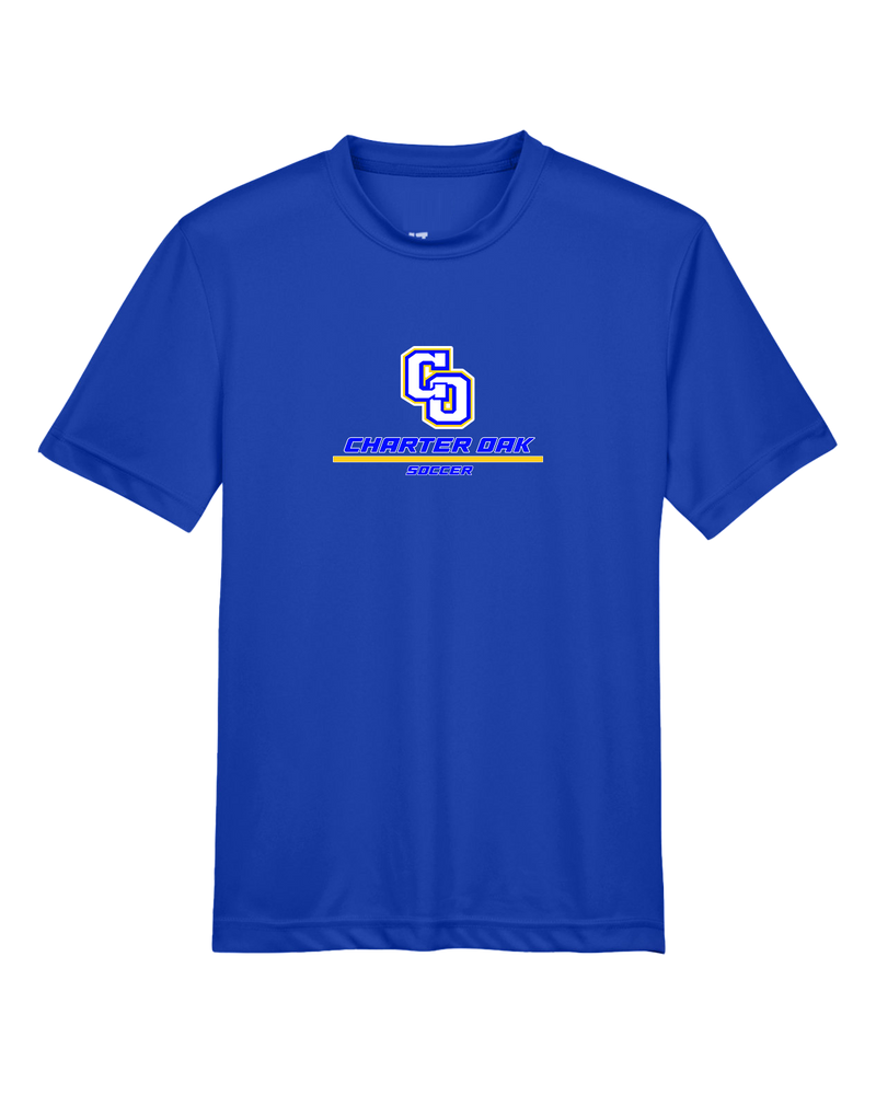 Charter Oak HS Girls Soccer Split - Youth Performance T-Shirt