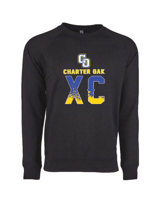 Charter Oak HS XC Splatter - Crewneck Sweatshirt