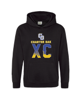 Charter Oak HS XC Splatter - Cotton Hoodie