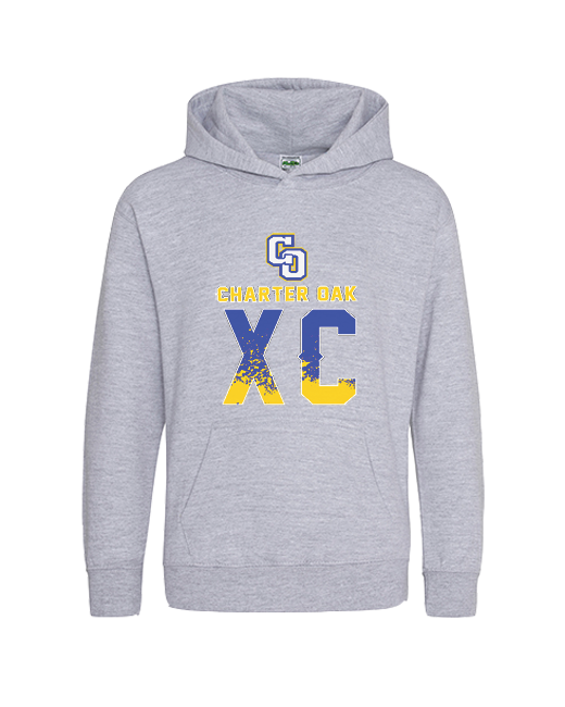Charter Oak HS XC Splatter - Cotton Hoodie