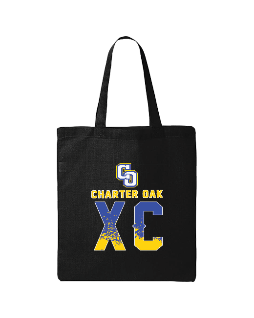Charter Oak HS XC Splatter - Tote Bag