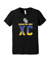 Charter Oak HS XC Splatter - Youth T-Shirt