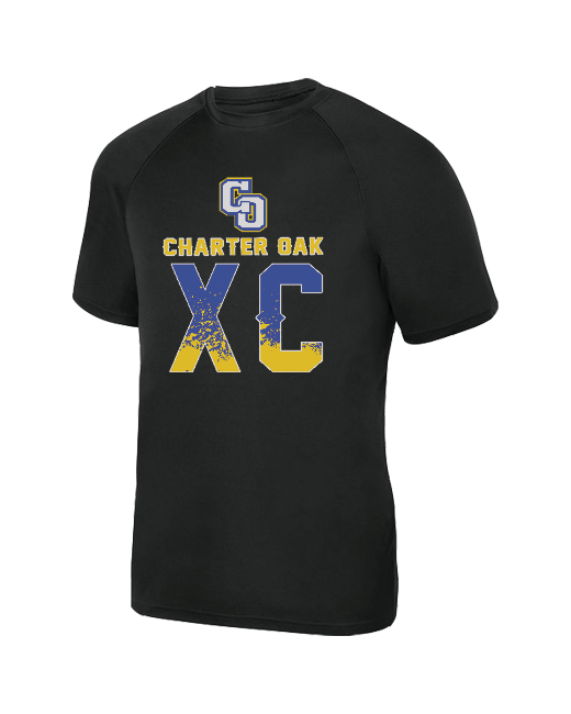 Charter Oak HS XC Splatter - Youth Performance T-Shirt