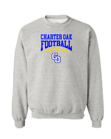 Charter Oak Football- Crewneck Sweatshirt