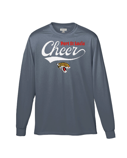 Port St Lucie Cheer Banner - Performance Long Sleeve Shirt