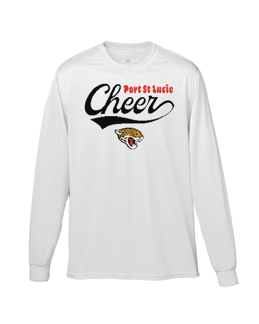 Port St Lucie Cheer Banner - Performance Long Sleeve Shirt