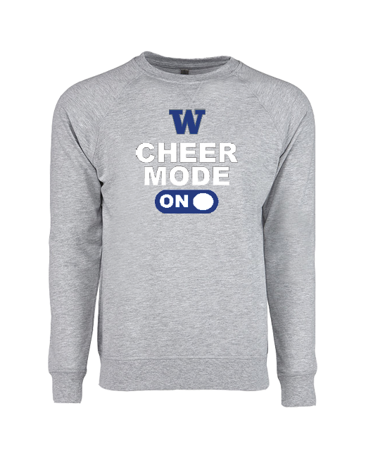 Walled Lake Cheer Mode - Crewneck Sweatshirt