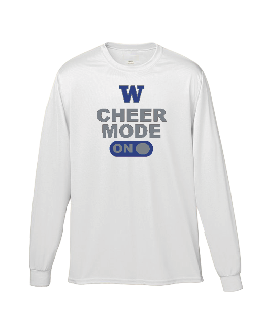 Walled Lake Cheer Mode - Performance Long Sleeve Shirt