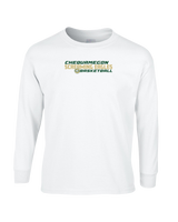 Chequamegon HS Boys Basketball Bold - Cotton Longsleeve