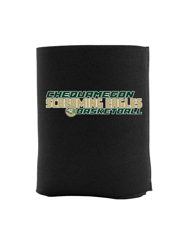 Chequamegon HS Boys Basketball Bold - Koozie