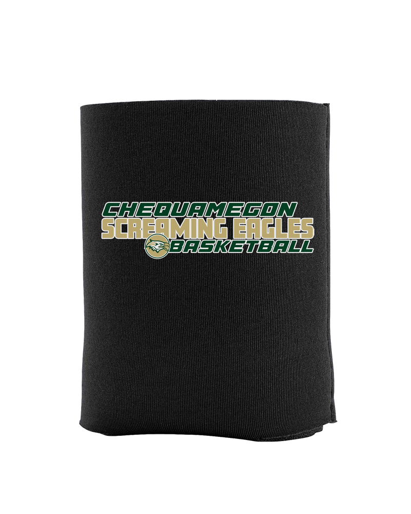 Chequamegon HS Boys Basketball Bold - Koozie