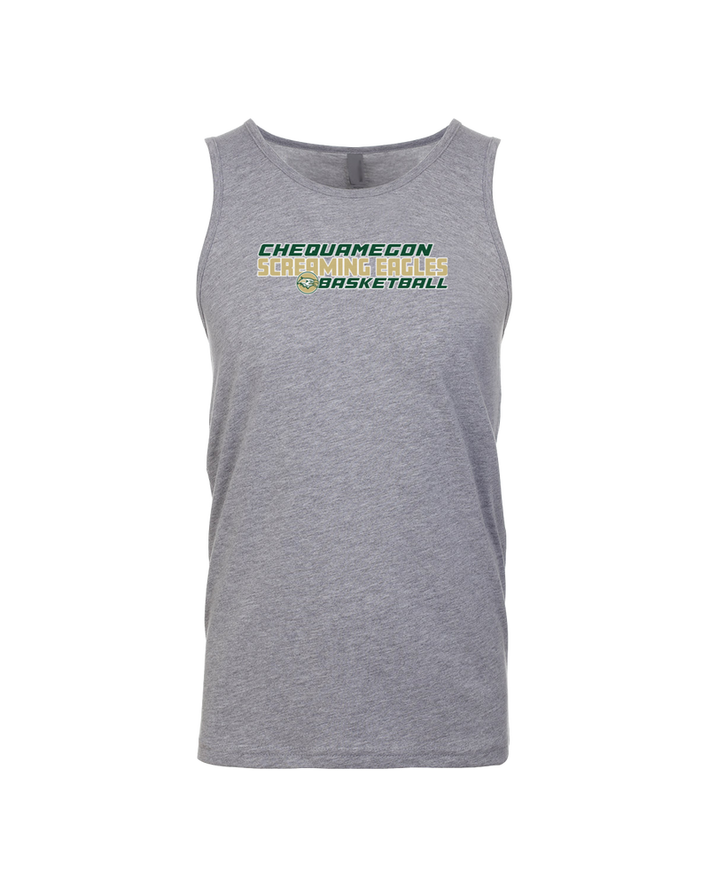 Chequamegon HS Boys Basketball Bold - Men’s Tank Top