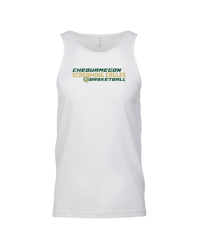 Chequamegon HS Boys Basketball Bold - Men’s Tank Top