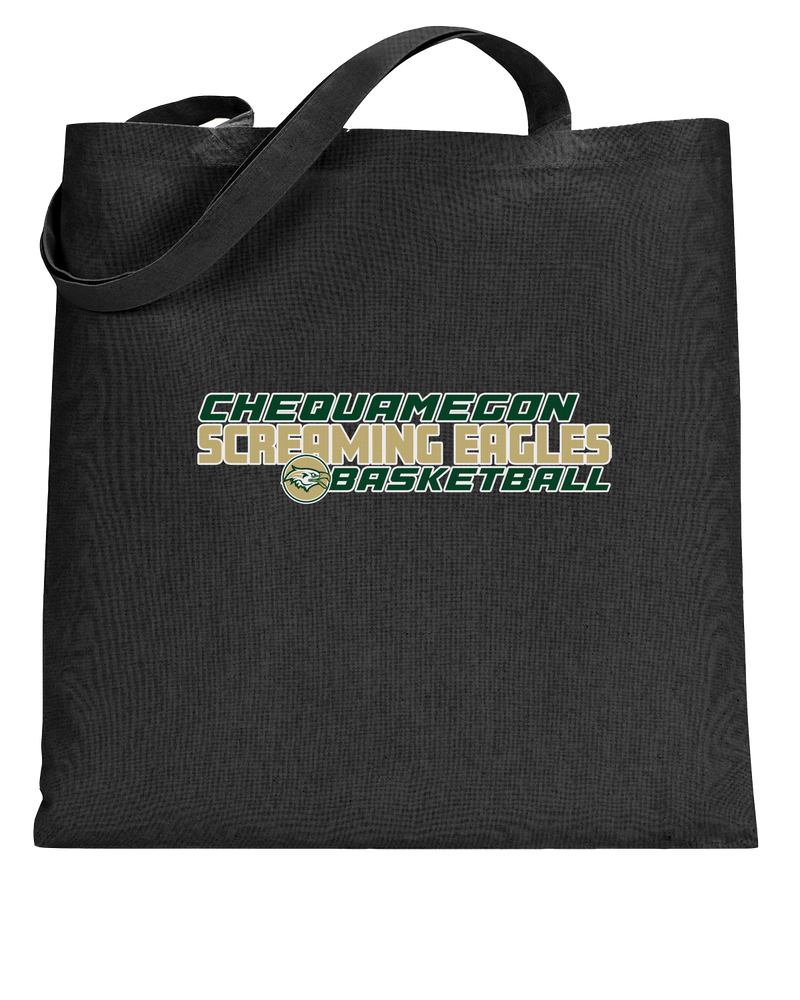 Chequamegon HS Boys Basketball Bold - Tote Bag