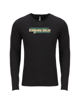 Chequamegon HS Boys Basketball Bold - Tri-Blend Long Sleeve