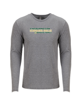 Chequamegon HS Boys Basketball Bold - Tri-Blend Long Sleeve