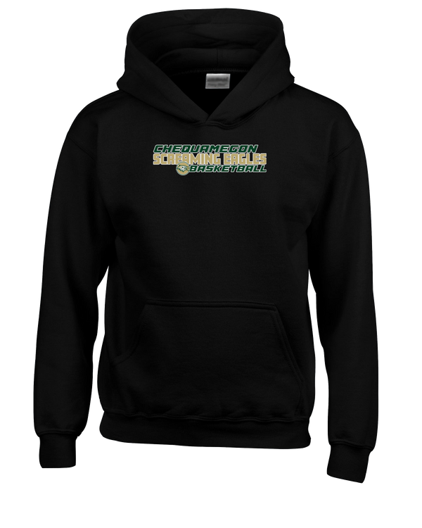 Chequamegon HS Boys Basketball Bold - Cotton Hoodie