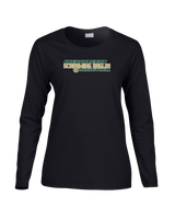 Chequamegon HS Boys Basketball Bold - Women's Cotton Long Sleeve