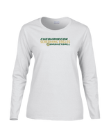 Chequamegon HS Boys Basketball Bold - Women's Cotton Long Sleeve