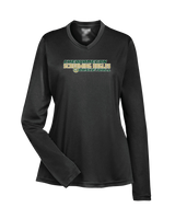 Chequamegon HS Boys Basketball Bold - Women's Performance Longsleeve Shirt