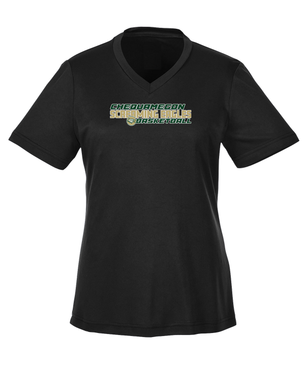 Chequamegon HS Boys Basketball Bold - Women's Performance Shirt