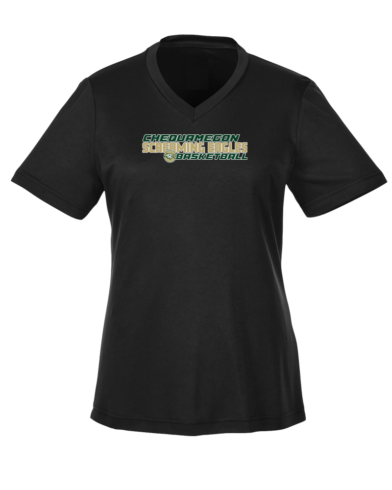 Chequamegon HS Boys Basketball Bold - Women's Performance Shirt