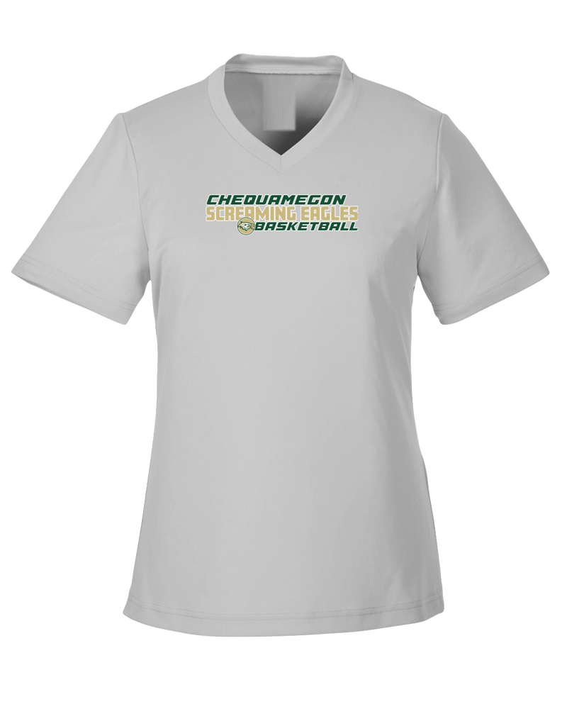 Chequamegon HS Boys Basketball Bold - Women's Performance Shirt